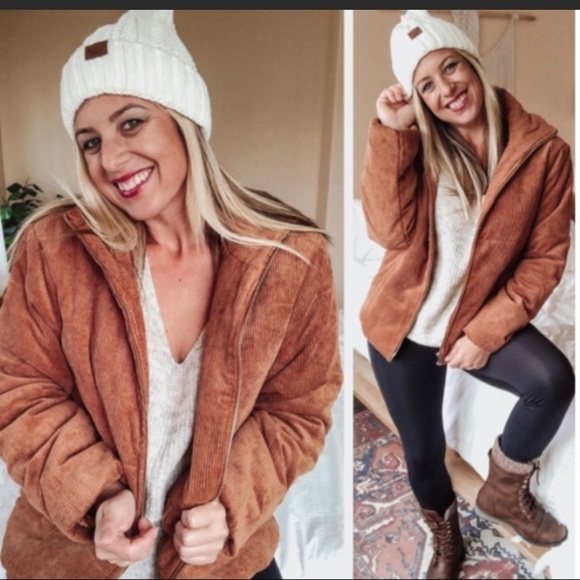 Cable Knit Cuff Beanie-LAST ✌️ - Picture 3 of 5